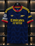 Arsenal 24/25 Third Jersey – Navy Blue & Yellow adidas Football Shirt