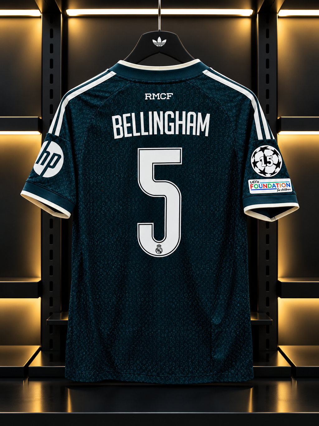 Real Madrid 2026/27 Third Jersey – Jude Bellingham #5 adidas Football Shirt