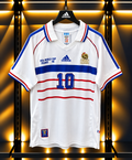 france 1998 World Cup #10 Retro Football Jersey – White