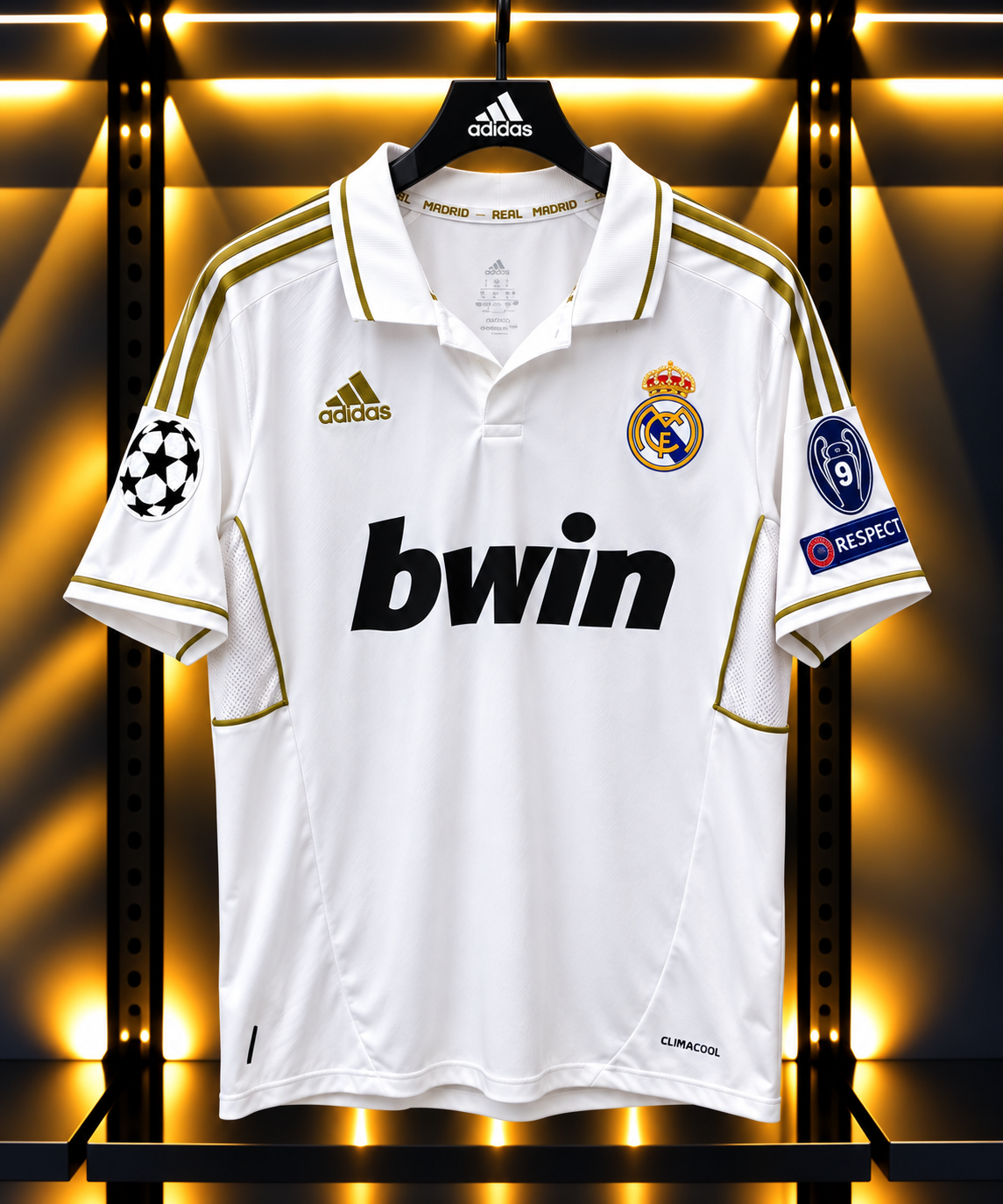 Real Madrid 2009/10 Home Football Jersey – Adidas