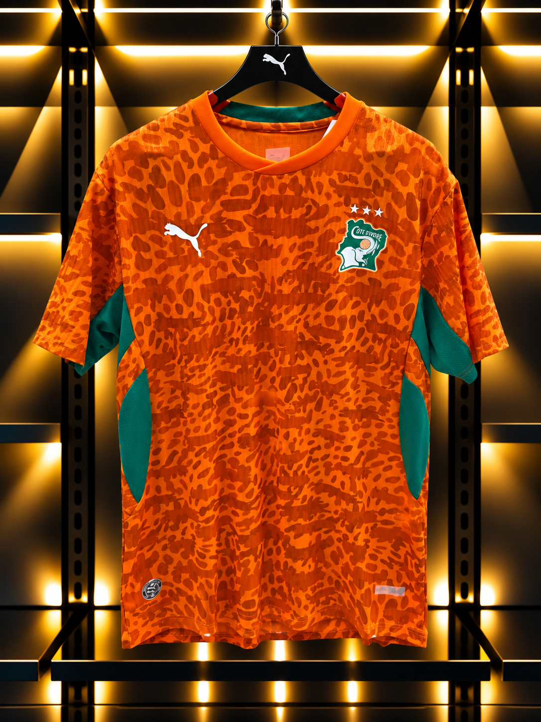 Côte d’Ivoire 2026 Home Football Jersey – Orange & Green