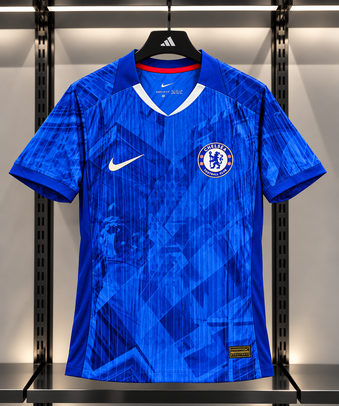 Chelsea FC 2025/26 Home Football Jersey – Blue Nike Match Style
