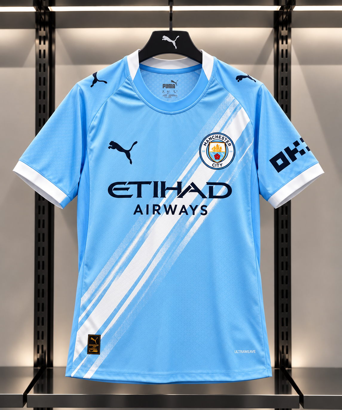 Manchester City 2025/26 Home Football Jersey – Sky Blue