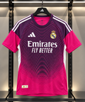 Real Madrid 2025/26 Away Jersey – Pink & Purple Football Shirt