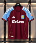 2026/2027 Aston Villa Home Football Jersey – Claret & Sky Blue