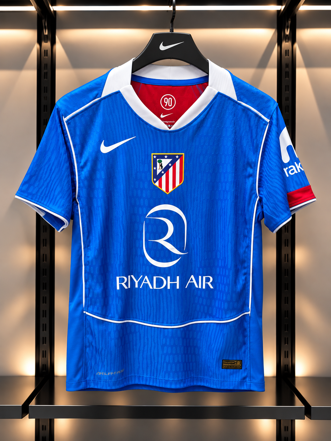 2026/2027 Atlético Madrid Football Jersey – Blue & Red