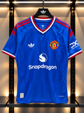 2025/2026 Manchester United Away Football Jersey – Blue