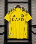 2026/2027 Al Nassr Home Football Jersey – Yellow & Black
