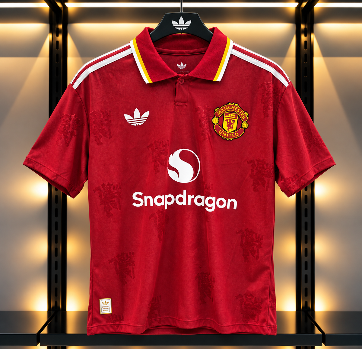 2025/2026 Manchester United Home Football Jersey – Red