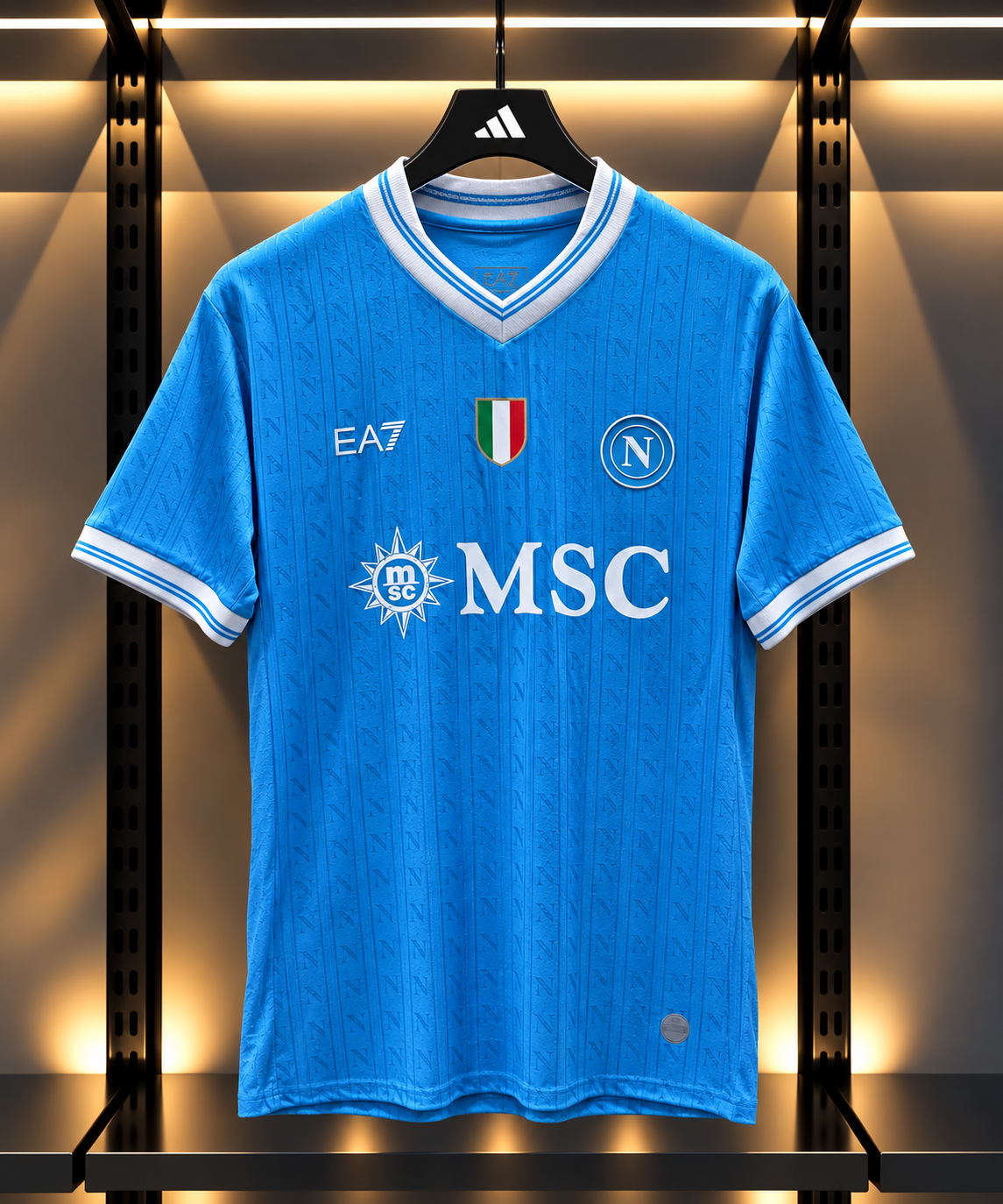 SSC Napoli 23/24 Home Football Jersey – Sky Blue