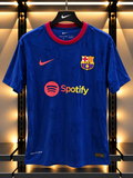 2024/2025 FC Barcelona Home Football Jersey – Navy Blue & Red