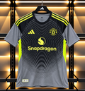 Manchester United 2025/26 Third Jersey – Adidas Black & Grey Football Shirt