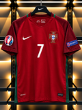 Portugal National Team #7 Home Jersey – Nike Dri-FIT | Classic Portugal Football Shirt
