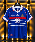 France 1998 World Cup Zidane #10 Football Jersey – Adidas