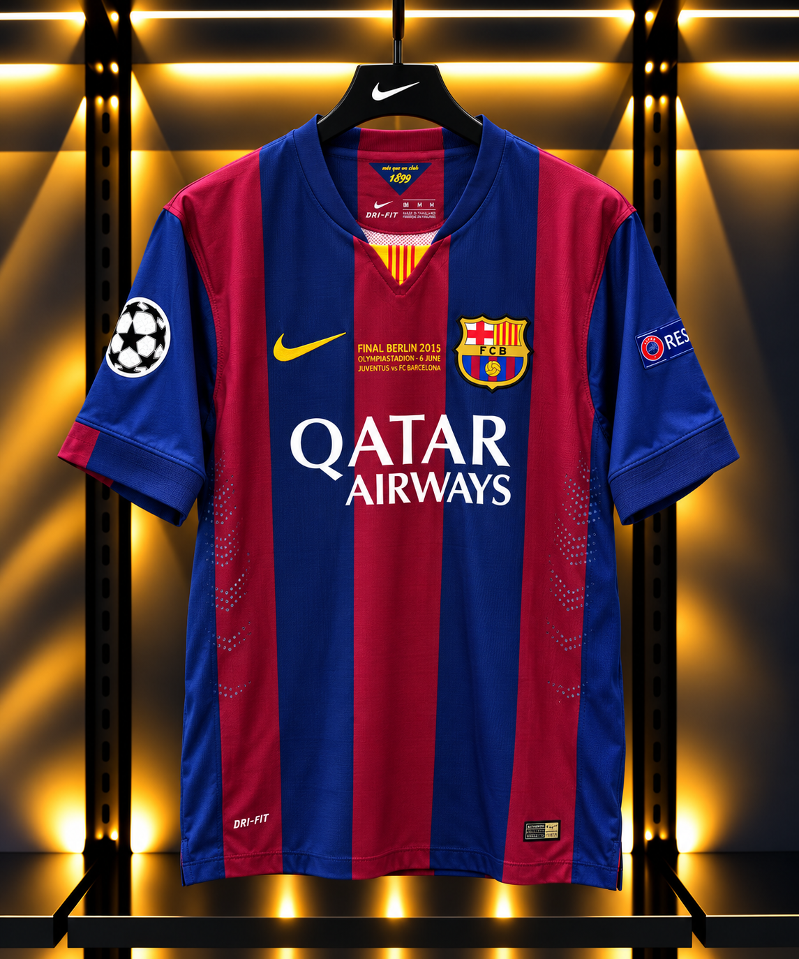FC Barcelona 2014/15 Champions League Final Football Jersey – Nike