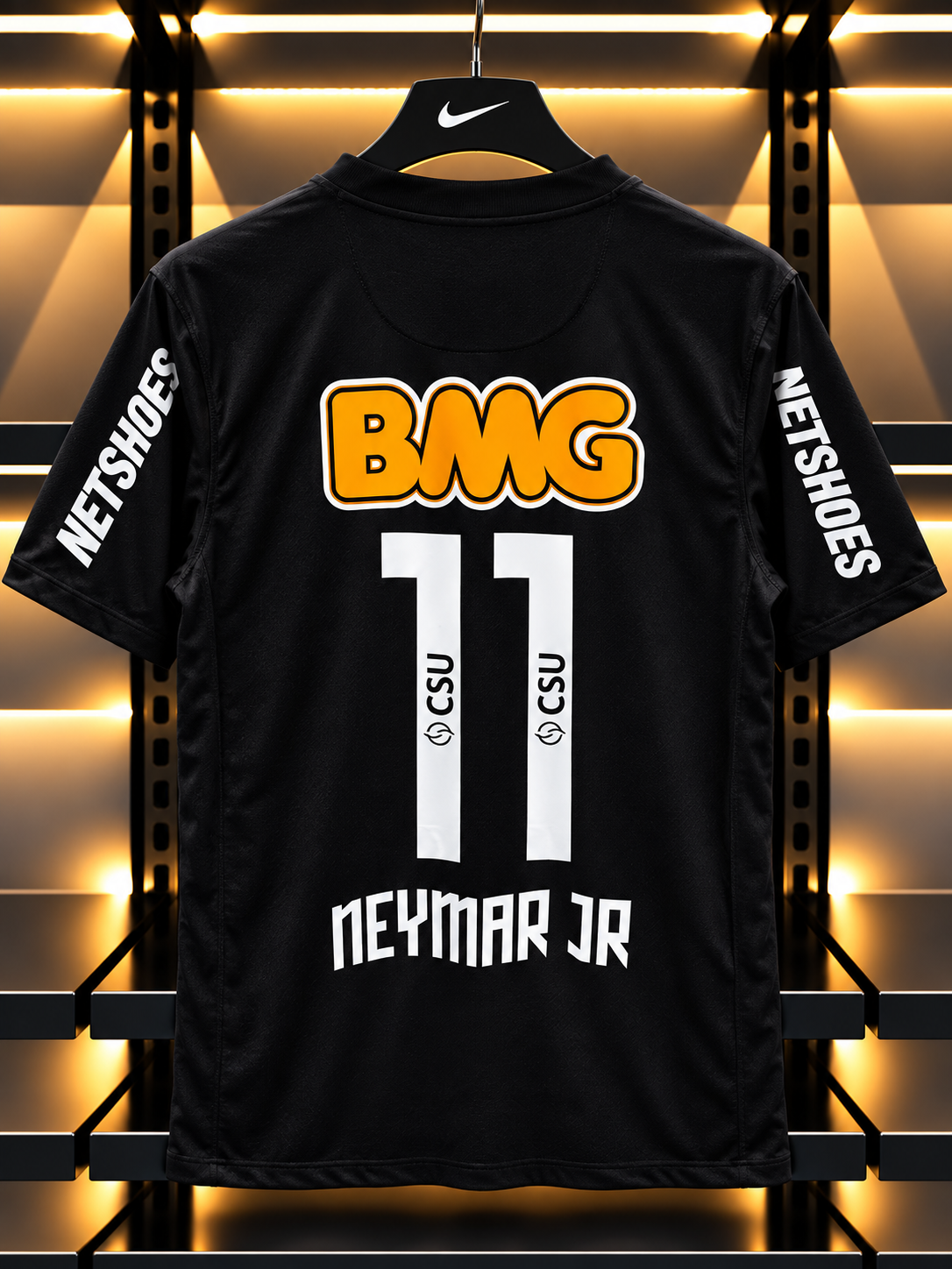Santos FC Black Away Jersey – Nike DRY-FIT