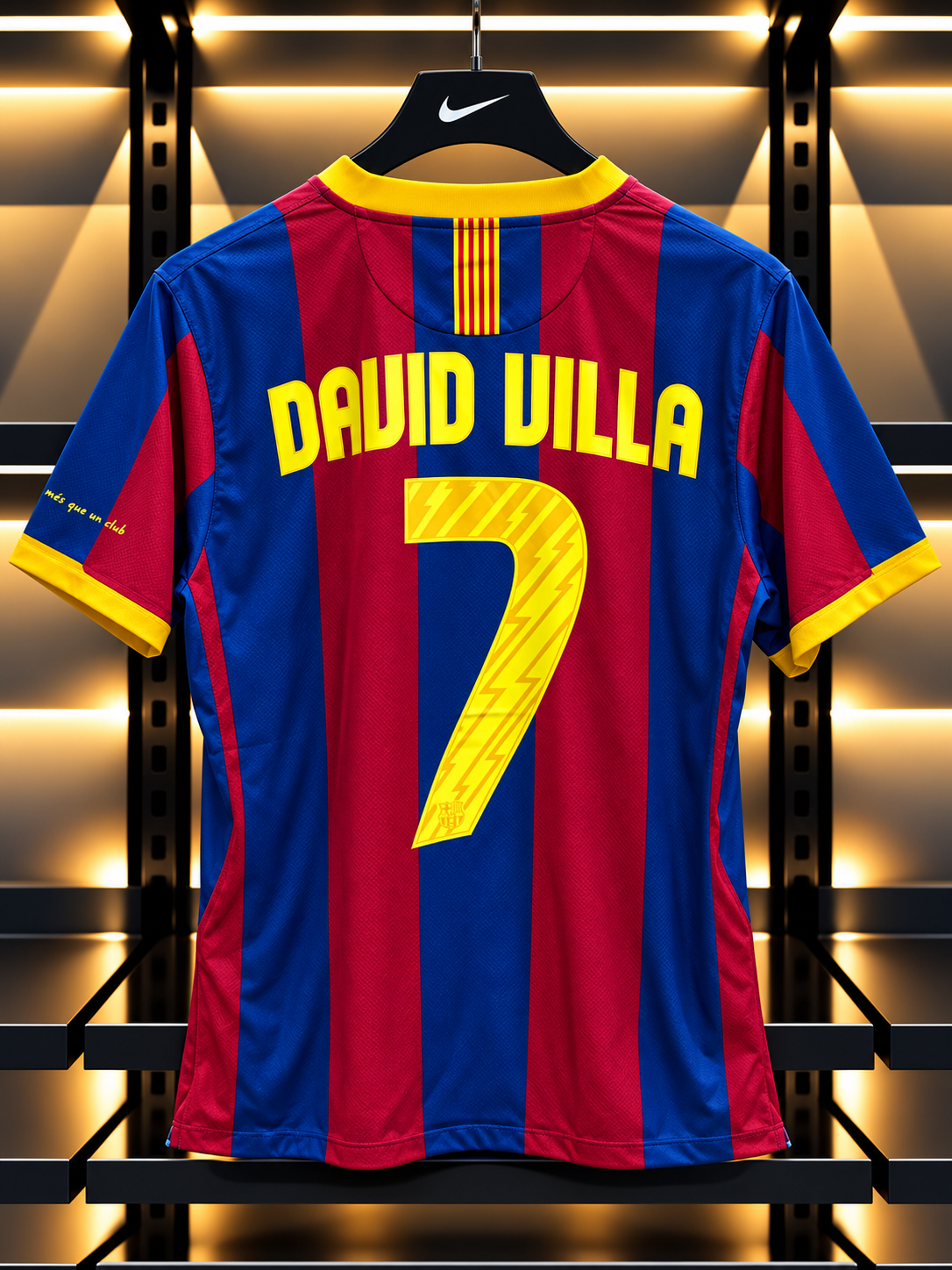 Barcelona 2010/11 Home Retro Football Jersey – Final London 2011 | Unicef Classic Shirt