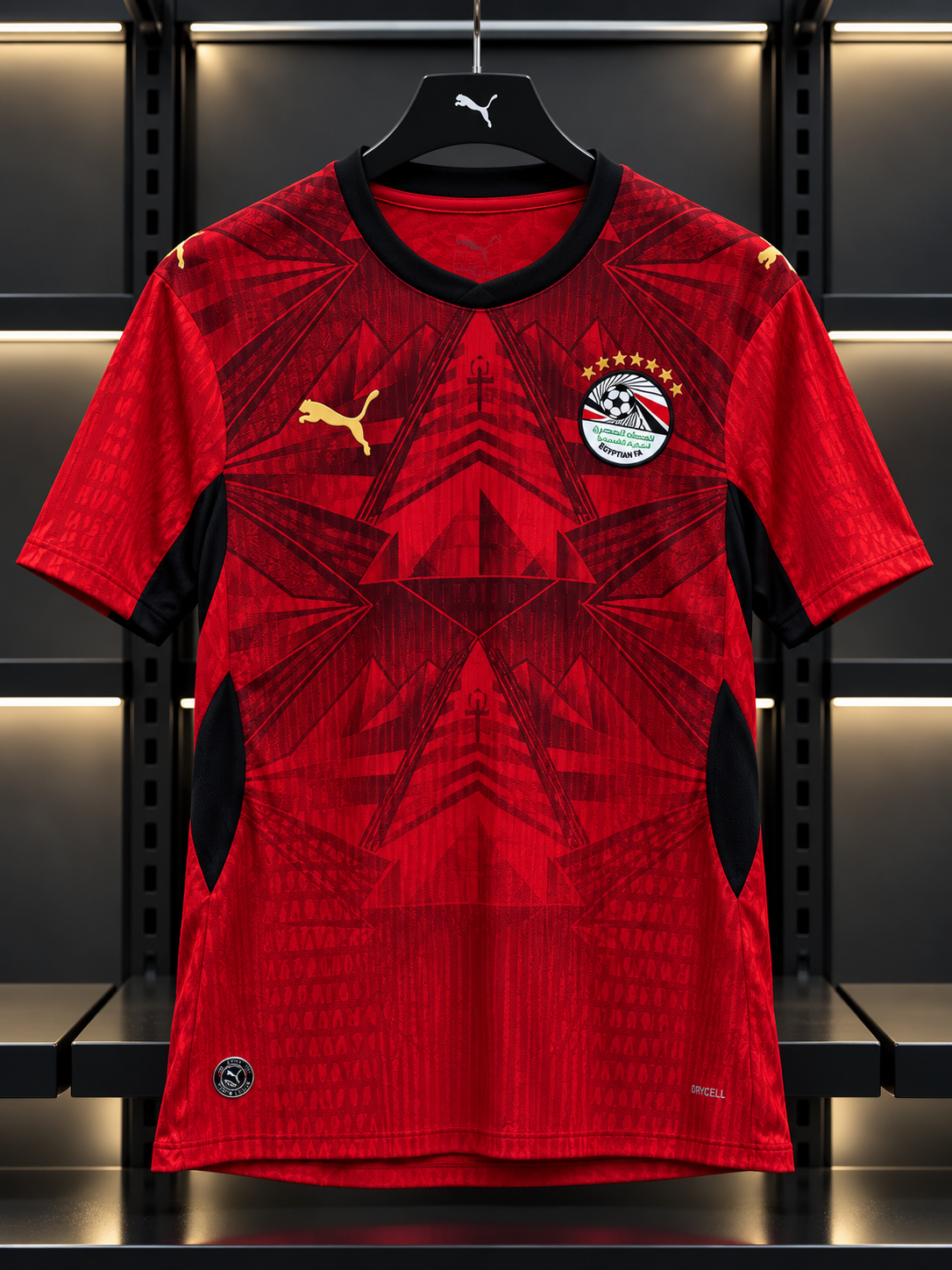 Egypt 2026/27 Home Jersey – Red Puma Football Shirt