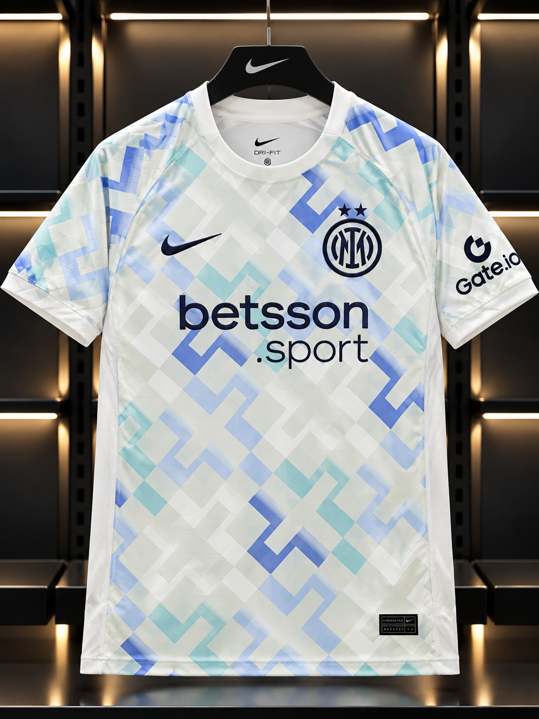 Inter Milan 2025/26 Away Jersey – White & Blue Nike Football Shirt