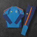 Spain National Team Training Tracksuit – Sky Blue/Navy, Adidas