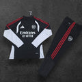 Arsenal Training Tracksuit – Black/White/Red, Adidas, Emirates sponsor
