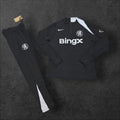 Chelsea Training Tracksuit – Black/White, Nike, BingX sponsor